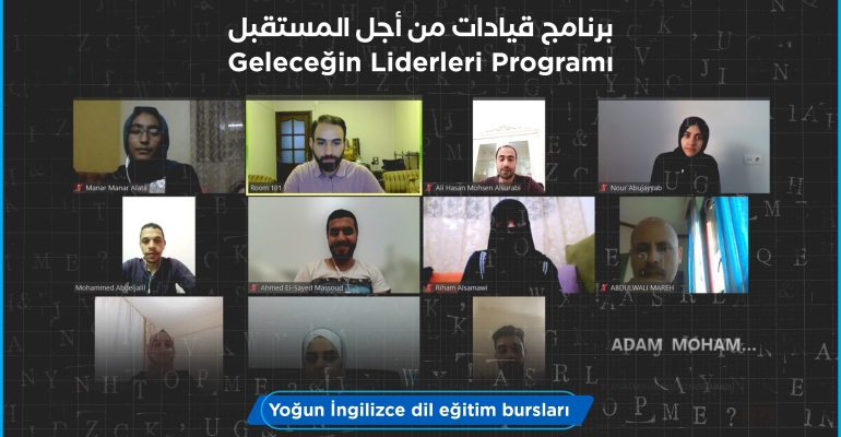 “Geleceğin Liderleri” Programı Bursu IV. Dönem Öğrencileri Yoğun İngilizce Dil Eğitimlerine Başlıyor